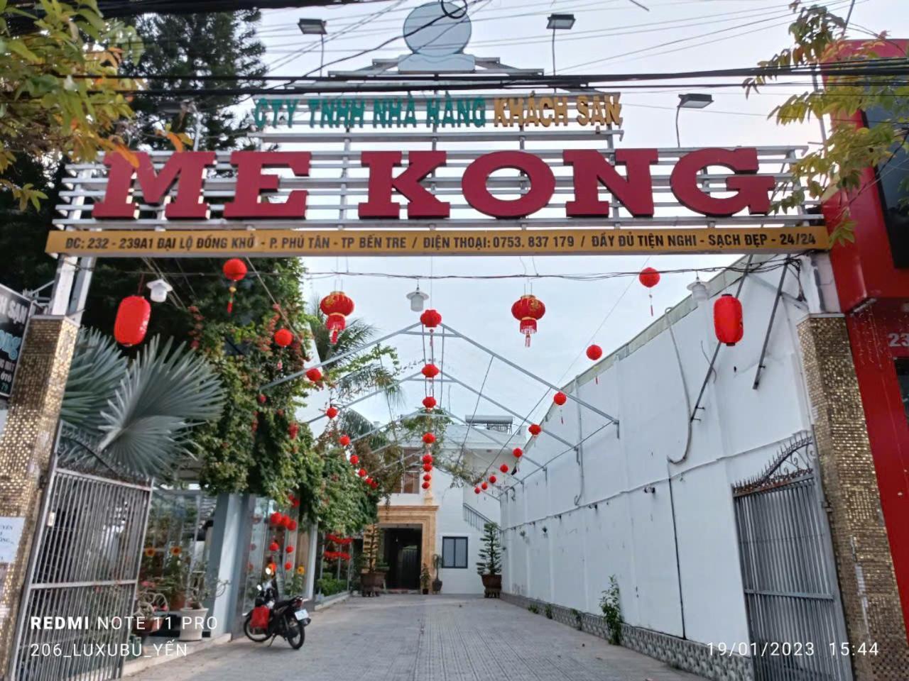 Mekong Hotel & Restaurant Ben Tre Eksteriør bilde